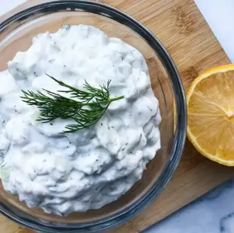 Tzatziki Sauce.